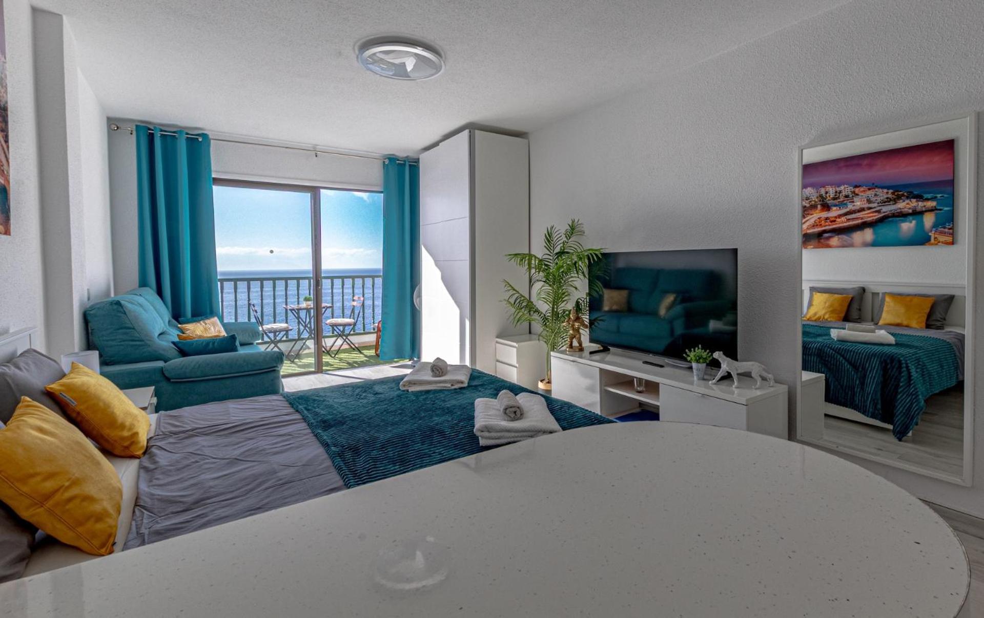Oceanfront Studio By Dream Homes Tenerife Puerto de Santiago  Exterior foto
